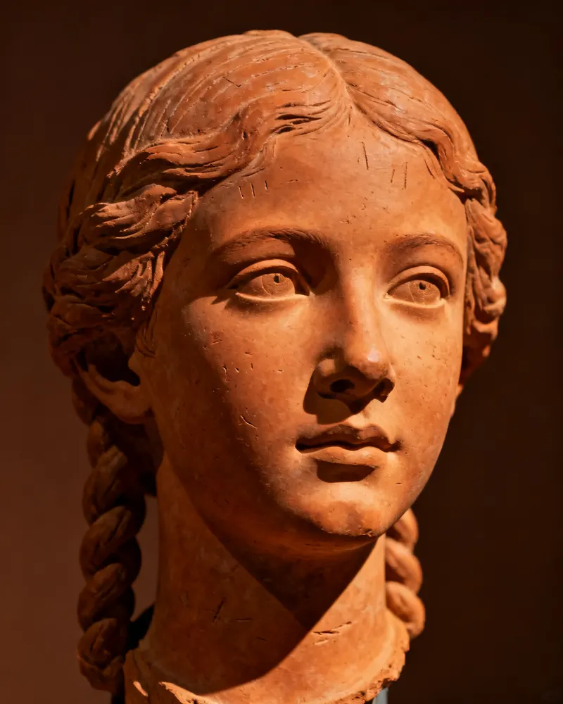 Ilo, a terracotta bust