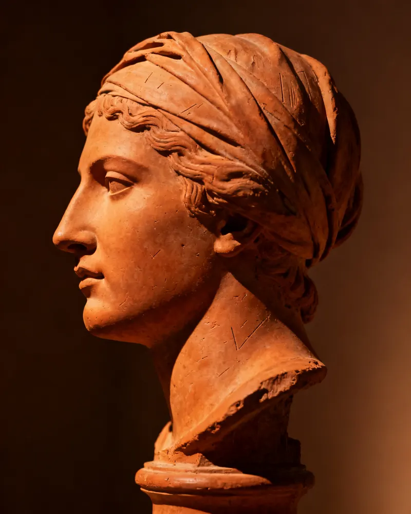 Wen, a terracotta bust
